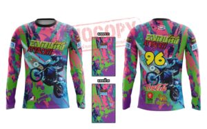 เสื้อคอกลม : Motocross:KWTNS-25